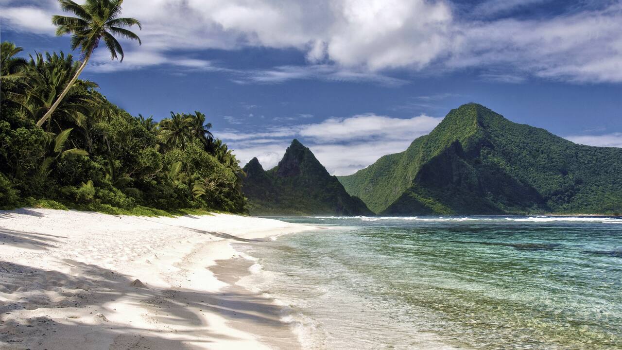 American Samoa public holiday scenery, Oceania