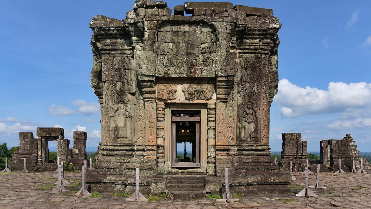 Cambodia public holiday scenery, Asia