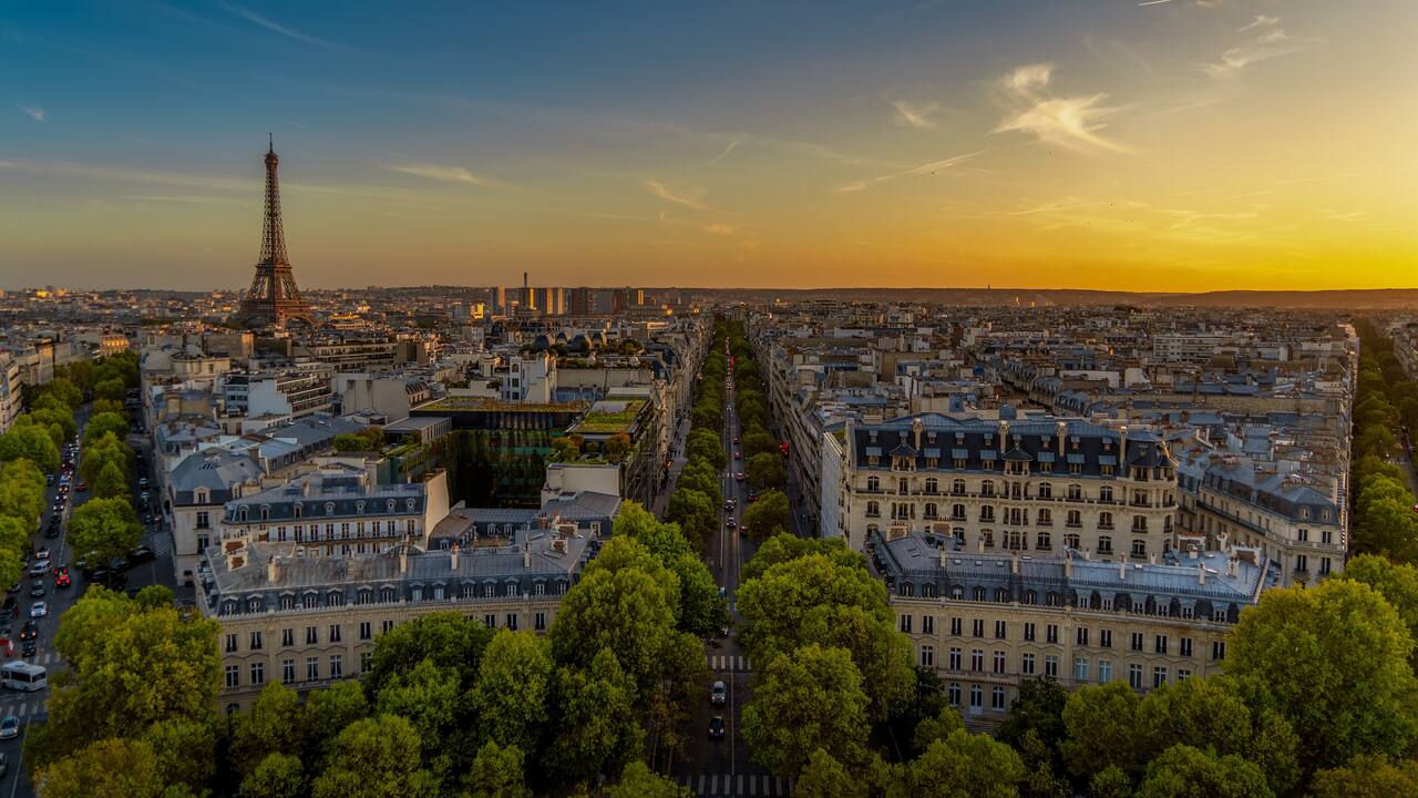 France public holiday scenery, Europe