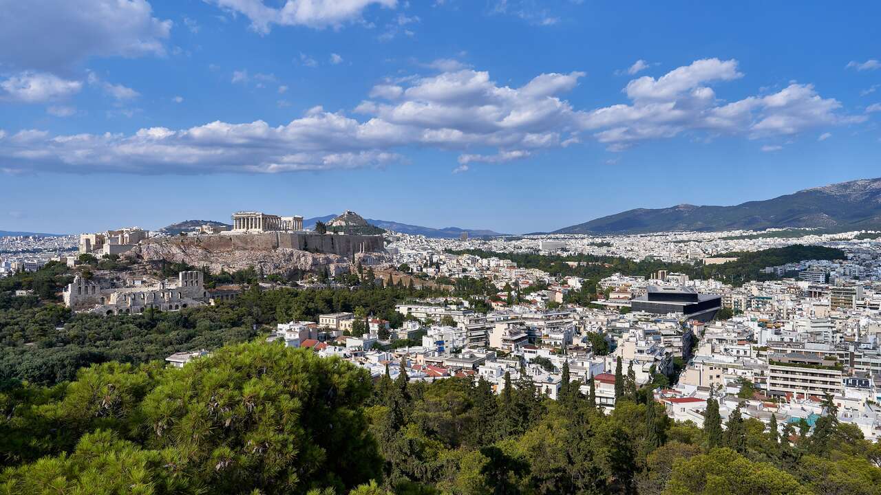Greece public holiday scenery, Europe