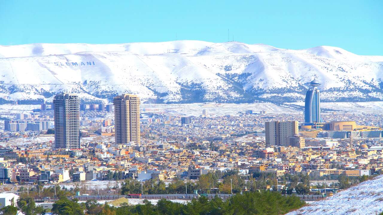 Iraq public holiday scenery, Asia