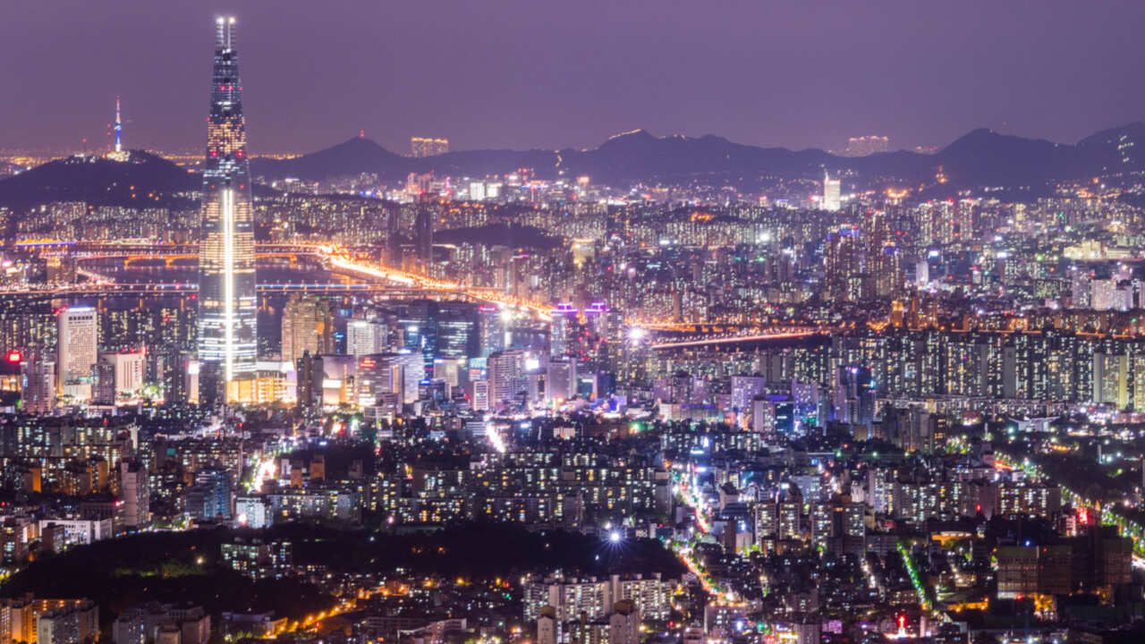 Korea South public holiday scenery, Asia