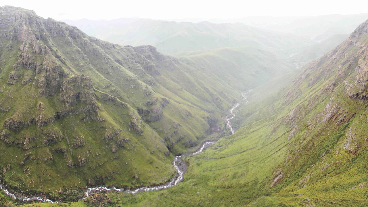 Lesotho public holiday scenery, Africa