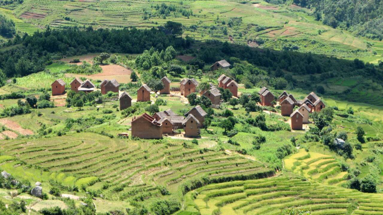 Madagascar public holiday scenery, Africa