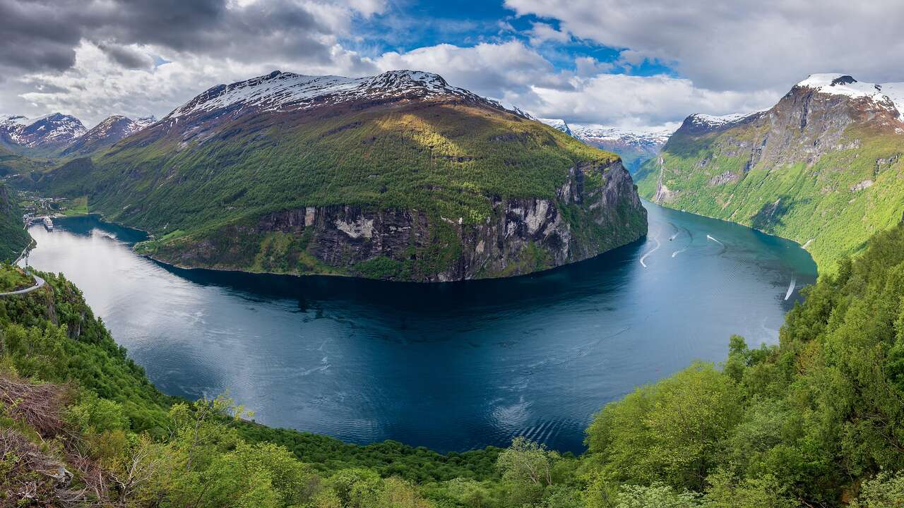 Norway public holiday scenery, Europe
