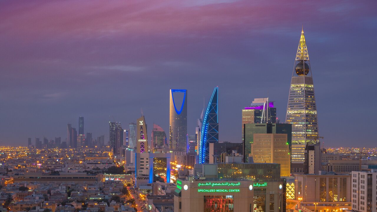 Saudi Arabia public holiday scenery, Asia