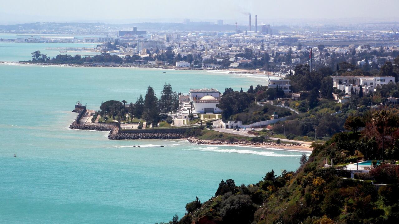 Tunisia public holiday scenery, Africa